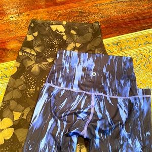 2 fabulous Lululemon leggings for price of one !!